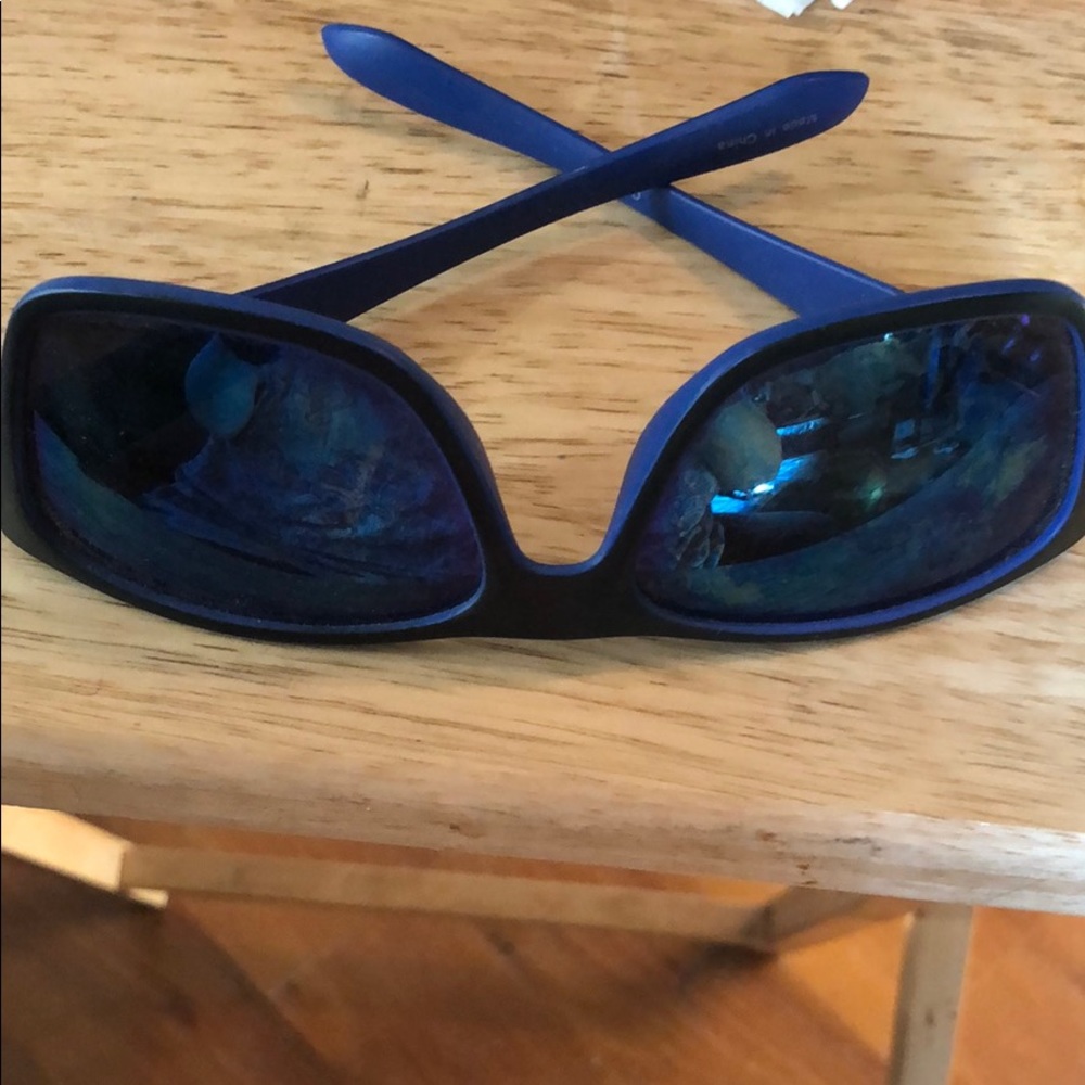 Blue glasses
